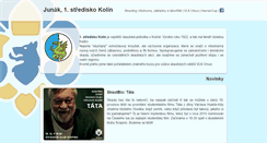 Desktop Screenshot of 1-stredisko.cz